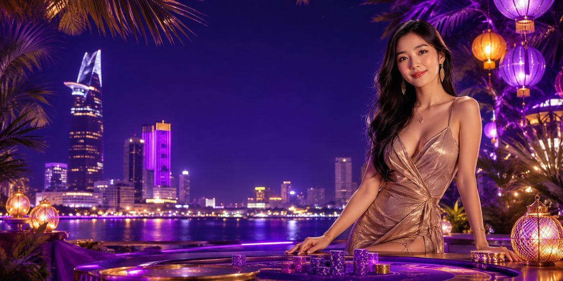 Khung cảnh đêm TP.HCM sôi động với người tham gia cá cược thể thao và casino trực tuyến