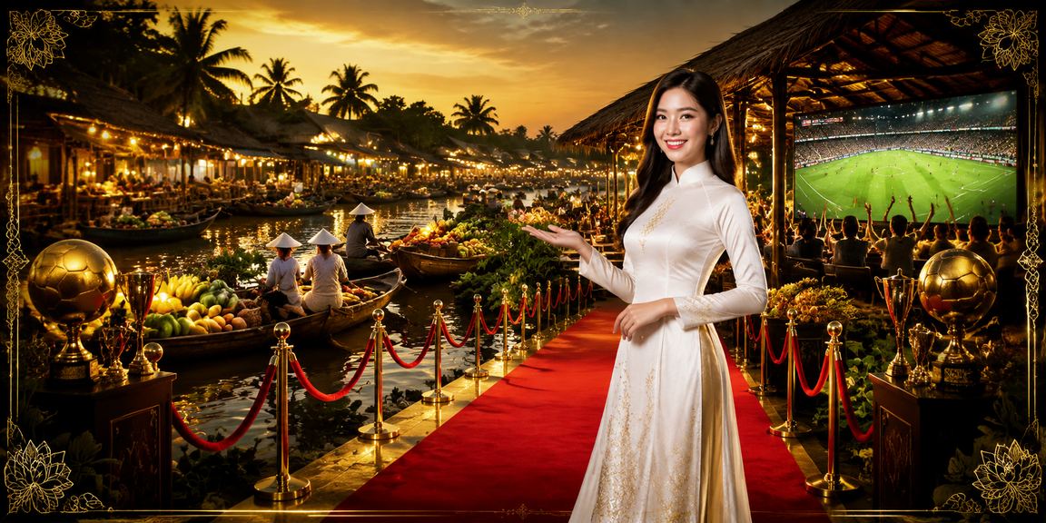 Người hâm mộ tại vùng Mekong xem bóng đá và tham gia cá cược thể thao trực tuyến